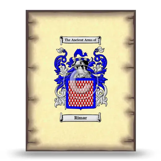 Rimar Coat of Arms Print
