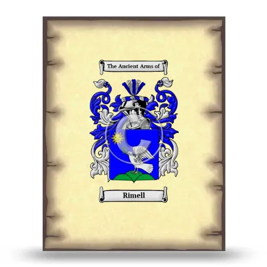 Rimell Coat of Arms Print