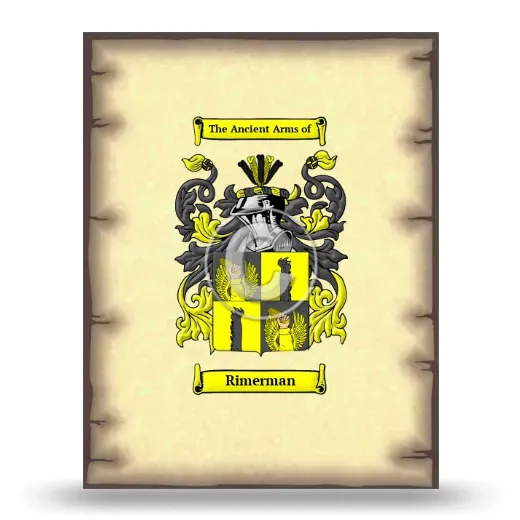 Rimerman Coat of Arms Print