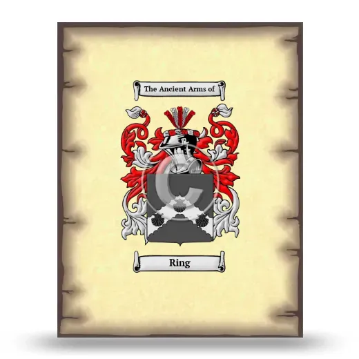 Ring Coat of Arms Print
