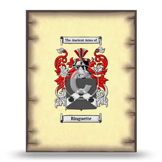 Ringuette Coat of Arms Print
