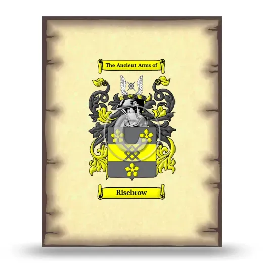 Risebrow Coat of Arms Print