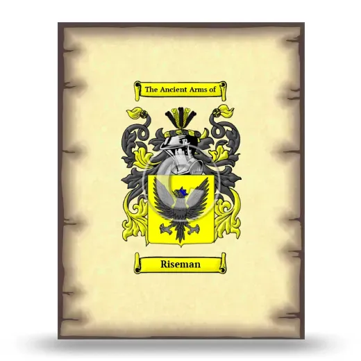 Riseman Coat of Arms Print