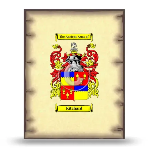 Ritchard Coat of Arms Print
