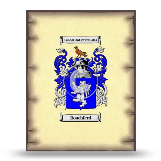 Roachferd Coat of Arms Print