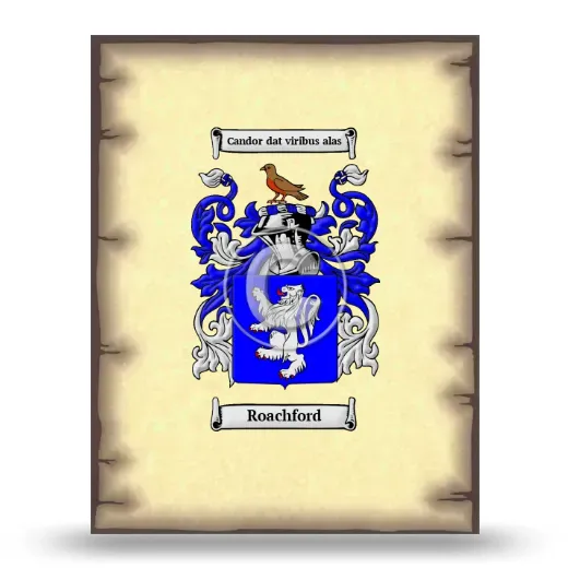 Roachford Coat of Arms Print