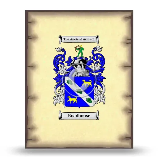 Roadhouse Coat of Arms Print