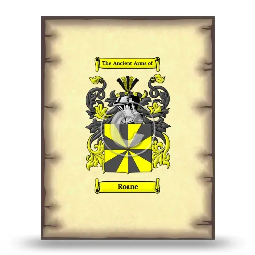Roane Coat of Arms Print