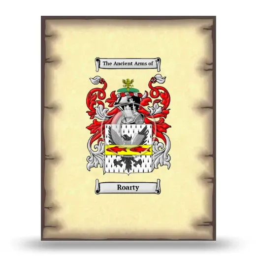 Roarty Coat of Arms Print