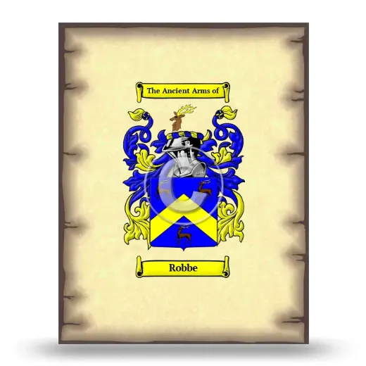 Robbe Coat of Arms Print
