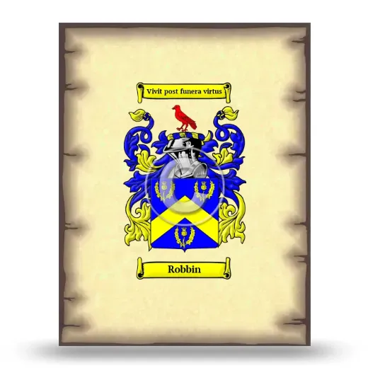 Robbin Coat of Arms Print