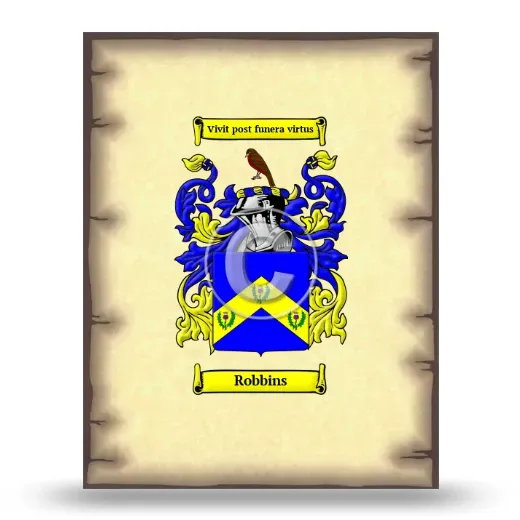 Robbins Coat of Arms Print