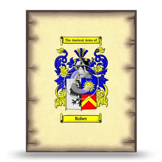 Rober Coat of Arms Print