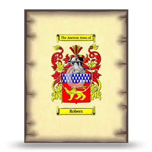 Robers Coat of Arms Print
