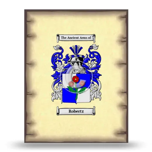 Robertz Coat of Arms Print