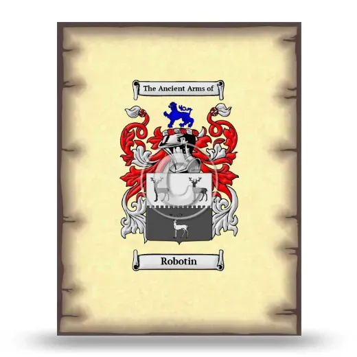 Robotin Coat of Arms Print