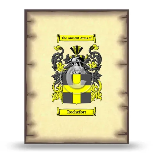 Rochefort Coat of Arms Print