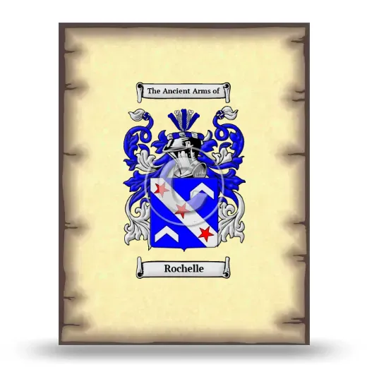 Rochelle Coat of Arms Print