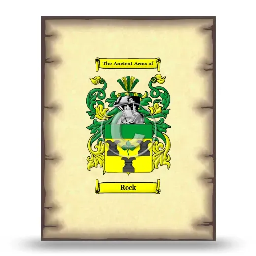 Rock Coat of Arms Print
