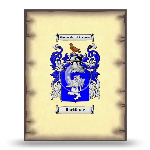 Rockfarde Coat of Arms Print