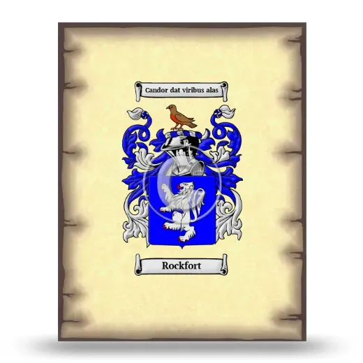 Rockfort Coat of Arms Print