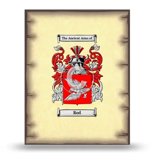 Rod Coat of Arms Print