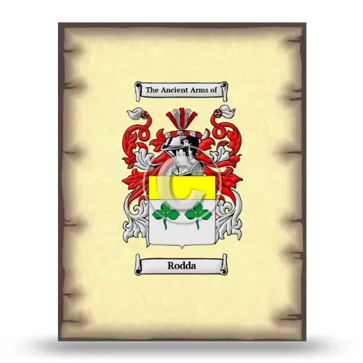 Rodda Coat of Arms Print