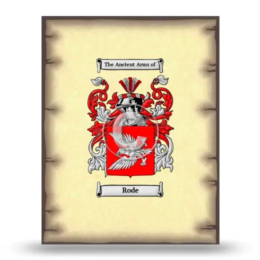 Rode Coat of Arms Print