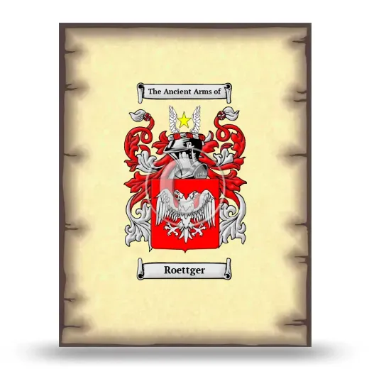 Roettger Coat of Arms Print