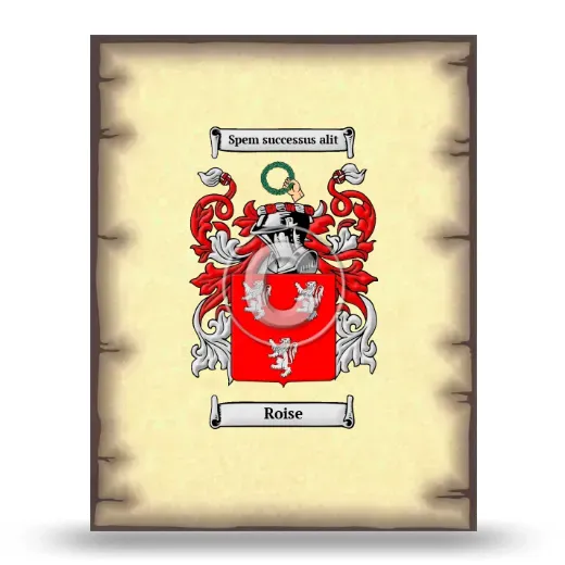 Roise Coat of Arms Print