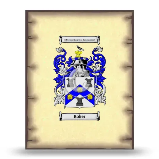 Roker Coat of Arms Print