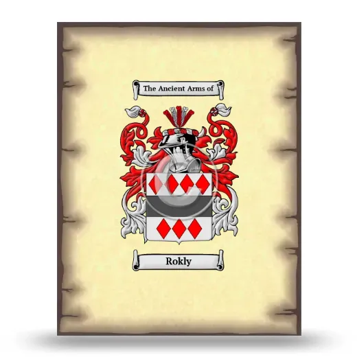 Rokly Coat of Arms Print