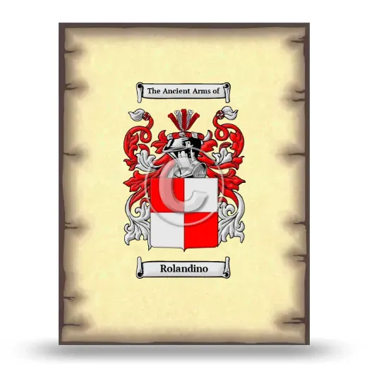 Rolandino Coat of Arms Print