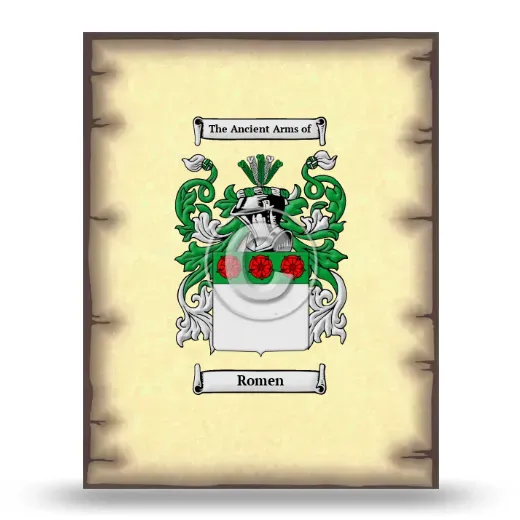 Romen Coat of Arms Print