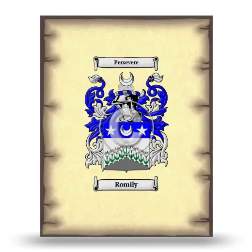 Romily Coat of Arms Print