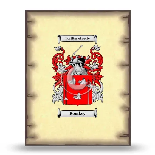 Romkey Coat of Arms Print