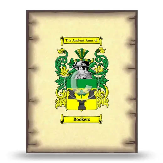 Rookers Coat of Arms Print
