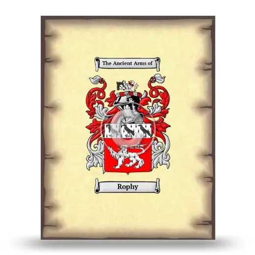 Rophy Coat of Arms Print