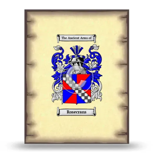 Rosecrans Coat of Arms Print