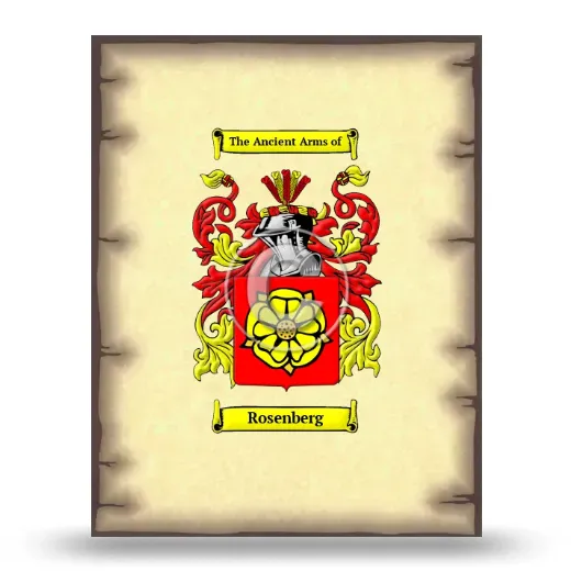 Rosenberg Coat of Arms Print