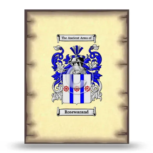 Rosewarand Coat of Arms Print