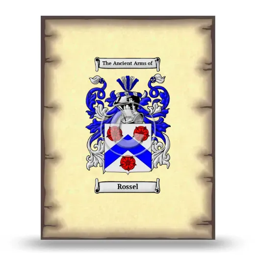 Rossel Coat of Arms Print