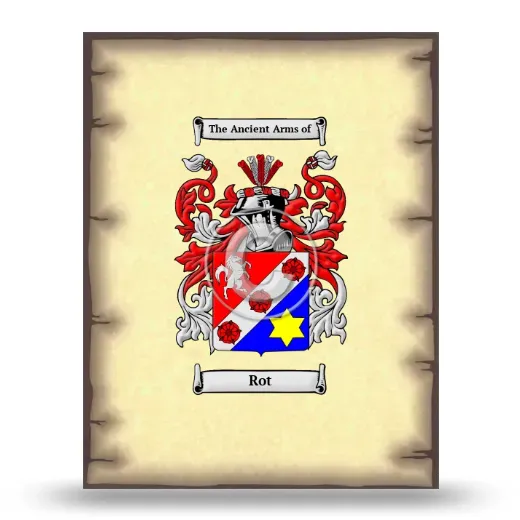 Rot Coat of Arms Print