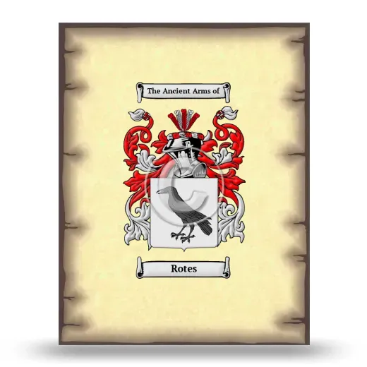 Rotes Coat of Arms Print