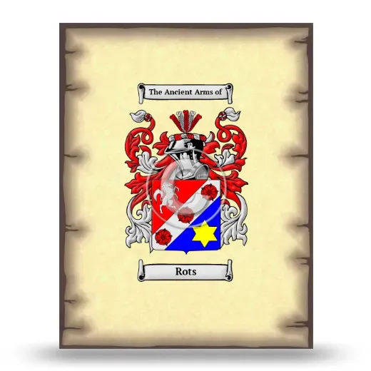 Rots Coat of Arms Print