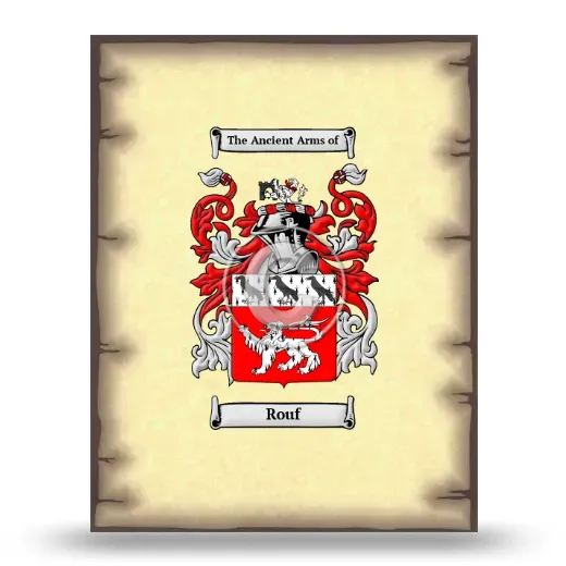 Rouf Coat of Arms Print