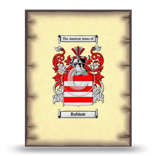 Rubinic Coat of Arms Print