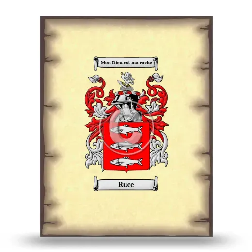 Ruce Coat of Arms Print