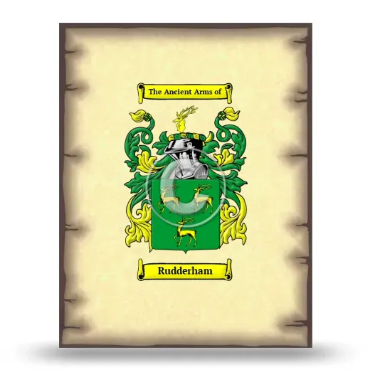 Rudderham Coat of Arms Print