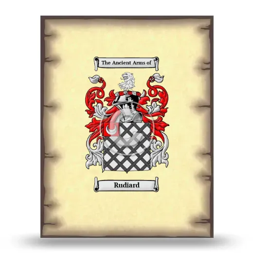 Rudiard Coat of Arms Print